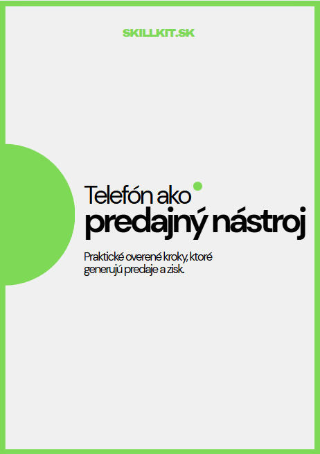 Telefon ako predajný nástroj - E-book